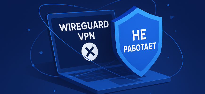 Wireguard не работает - решение проблемы за минуту
